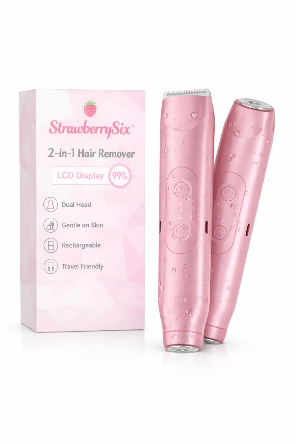 StrawberrySix 2-in-1 Hair Trimmer