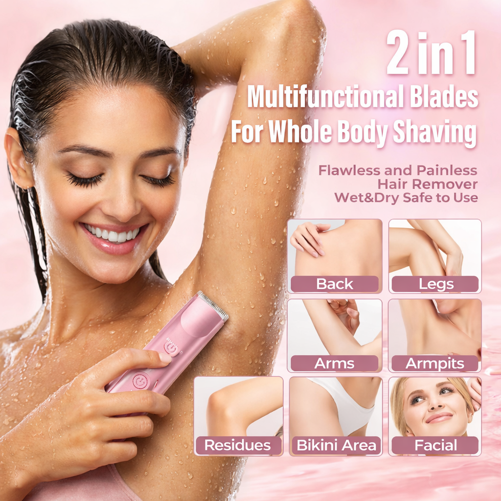 StrawberrySix 2-in-1 Hair Trimmer